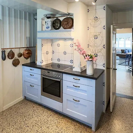 Friesenhaus Amrum Friesenhaushaelfte *hommelkasche* Prázdninový dům *