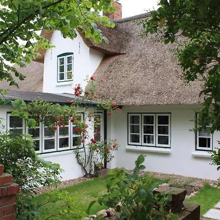 Friesenhaus Amrum Friesenhaushaelfte *hommelkasche* Prázdninový dům